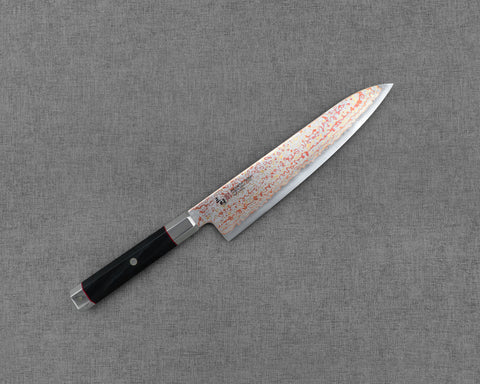 Mcusta Zanmai "Ultimate3 - Black Phoenix" Coreless Damascus 210mm Gyuto