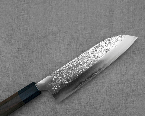 Yu Kurosaki "Shizuku" R2/SG2 Tsuchime 170mm Santoku with Rosewood Handle