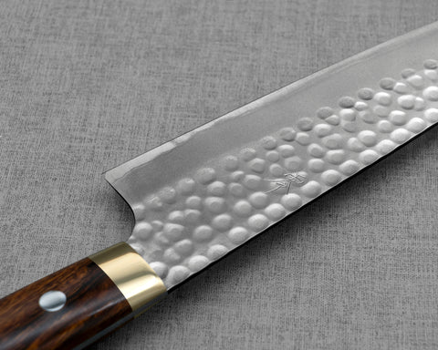 Masakage "Zero" Aogami Super Tsuchime 170mm Bunka with Ironwood Handle