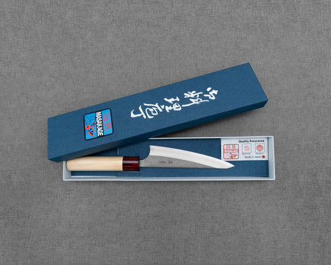 Masakage "Yuki" Shirogami #2 Nashiji 150mm Honesuki