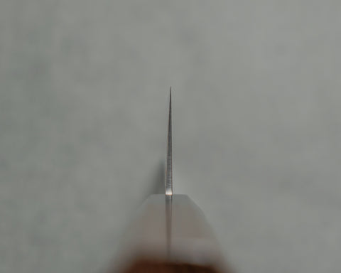 Hatsukokoro "Hayabusa" Aogami #2 Colored Diamond Damascus 180mm Santoku