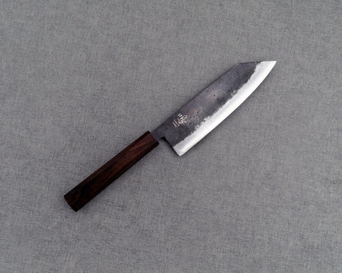 Naru “Hatsukou Series” Aogami #2 Kurouchi 165mm Bunka with Ebony Handle