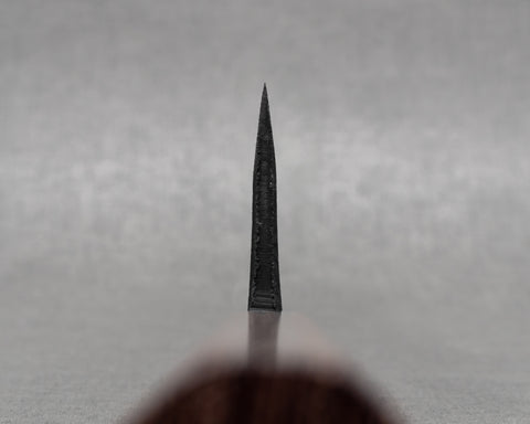 Hatsukokoro "Kurokaze" Aogami #2 Kurouchi 180mm Double-Bevel Deba