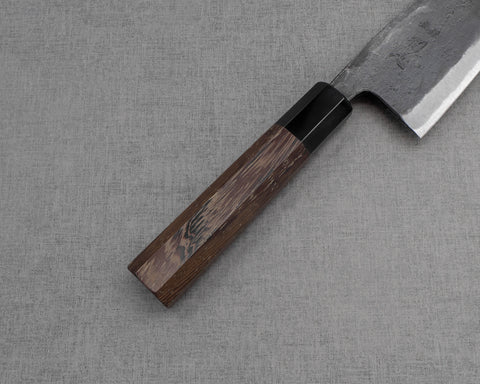 Hatsukokoro "Kurokaze" Aogami #2 Kurouchi 180mm Double-Bevel Deba