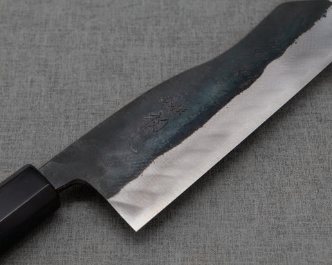 Hatsukokoro "Kuronami" Aogami #2 Kurouchi 165mm Hakata