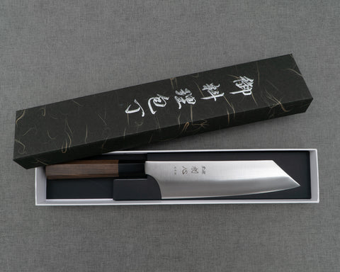 Hatsukokoro "Hayabusa" Aogami Super 180mm Bunka