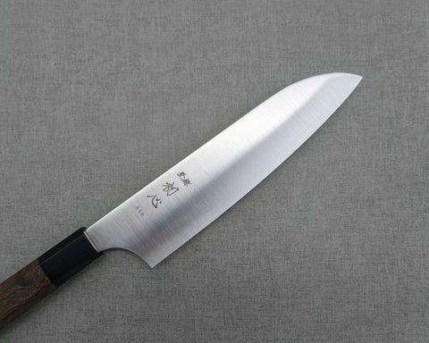 Hatsukokoro "Hayabusa" Aogami Super 3-Layer 180mm Santoku