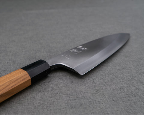 Hatsukokoro / Myojinriki Seisakusho "Shirasagi" Ginsan (Silver #3) 180mm Deba