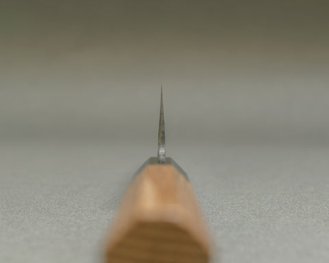 Hinoura "Ajikataya" Shirogami #2 Kurouchi 120mm Petty with Teak Handle