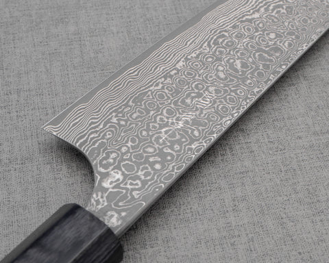 Masakage "Kumo" VG10 Kurosome Damascus Bunka