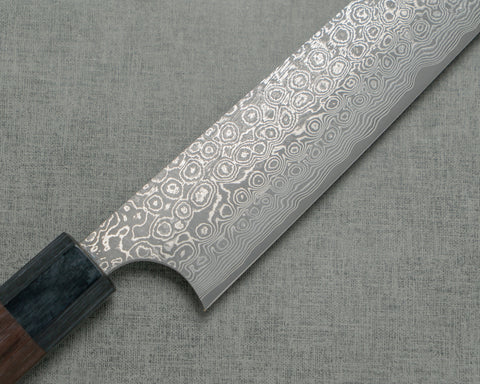 Masakage "Kumo" VG10 Kurosome Damascus Sujihiki