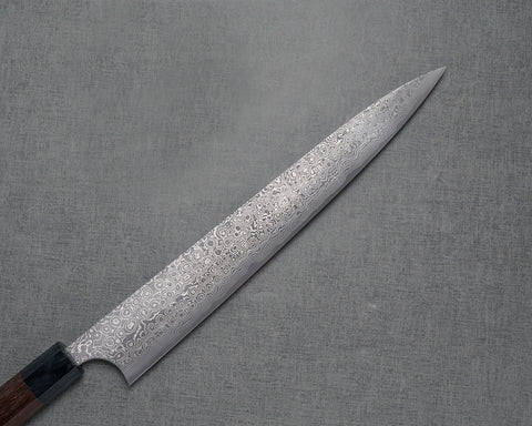 Masakage "Kumo" by Anryu VG10 Kurosome Damascus Sujihiki
