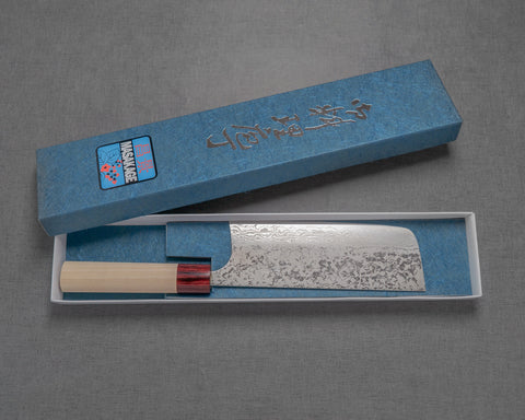 Masakage "Kiri" VG10 Damascus 165mm Nakiri