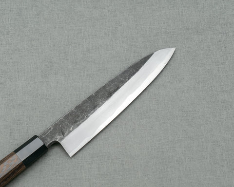 Hatsukokoro / Myojinriki Seisakusho "Shirasagi" Aogami #2 Kurouchi Tsuchime Gyuto