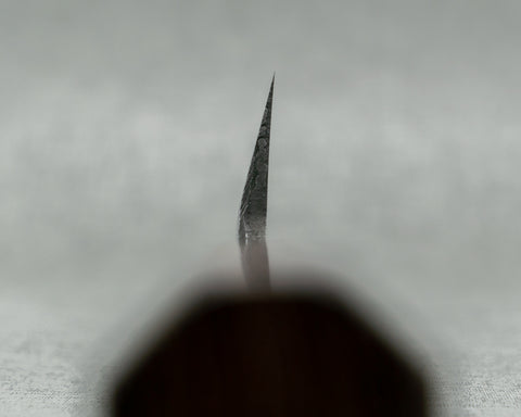 Hatsukokoro / Myojinriki Seisakusho "Shirasagi" Aogami #2 Kurouchi Tsuchime Gyuto