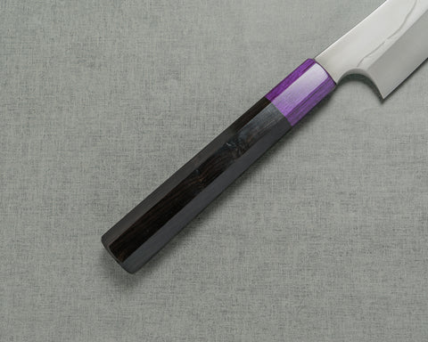 Nigara Mizu-Honyaki Aogami #2 "Mount Fuji" 330mm Sakimaru Takohiki