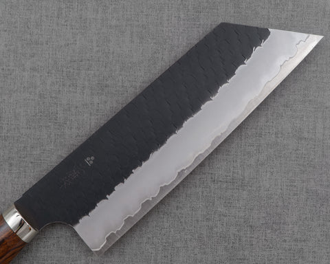 Nigara R2/SG2 Kurouchi Tsuchime 165mm Kiritsuke Nakiri with Ironwood Handle