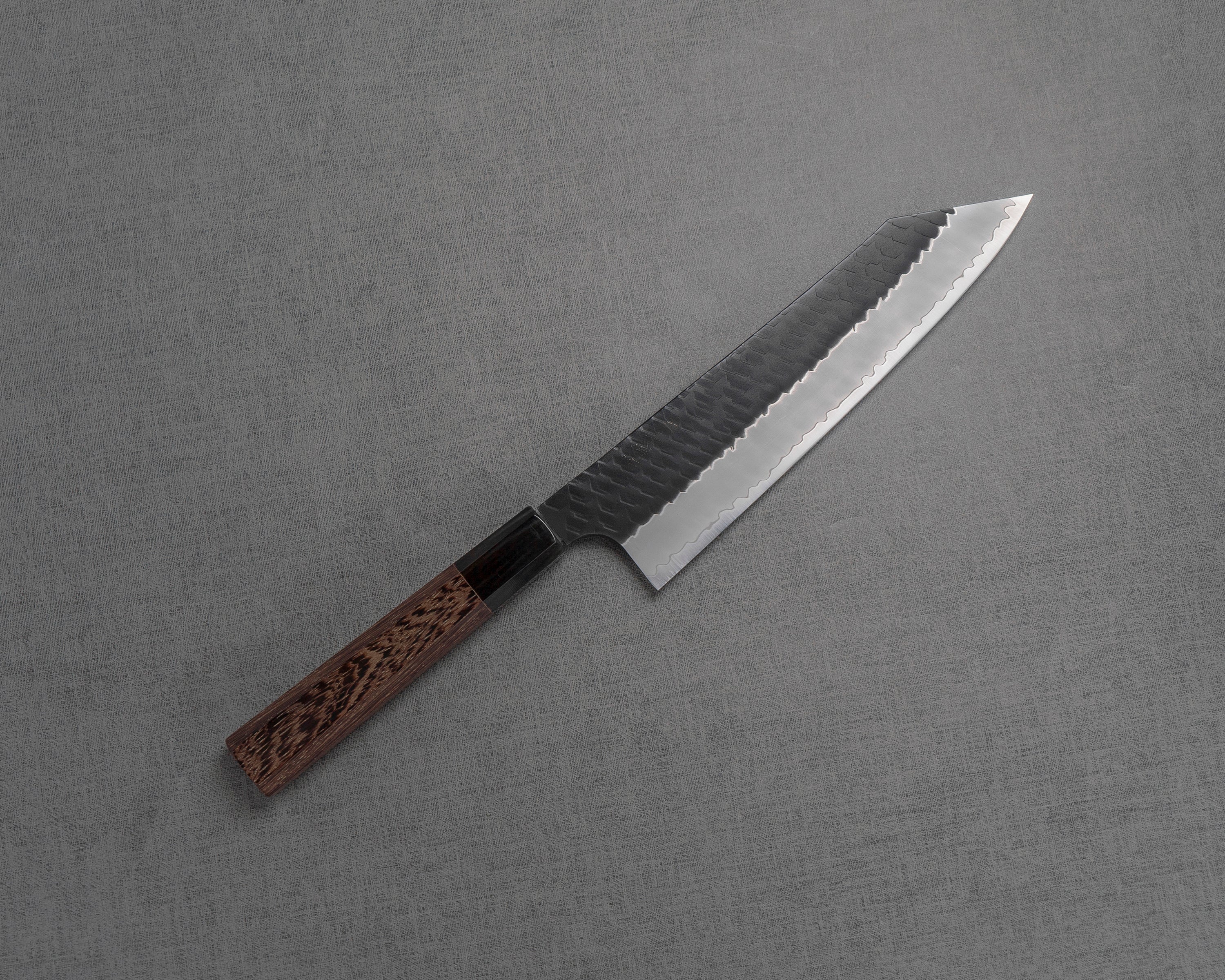 Nigara R2/SG2 Kurouchi Tsuchime Kiritsuke Gyuto