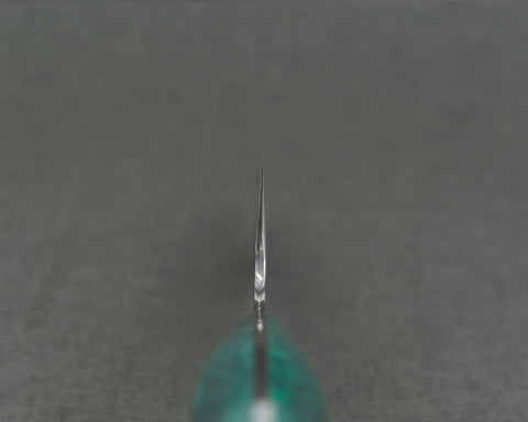 Nigara R2/SG2 Tsuchime Kurouchi 240mm Kiritsuke Gyuto with Green Turquoise Handle