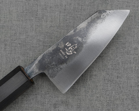 Naru “Hatsukou Series” Aogami #2 Kurouchi 80mm Ko-Bunka with Ebony Handle