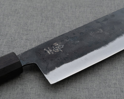 Naru “Hatsukou Series” Aogami #2 Kurouchi 165mm Nakiri with Ebony Handle