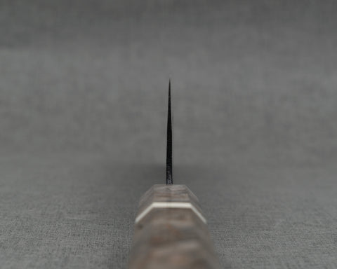 Naru “Hatsukou Series” Aogami #2 Kurouchi 165mm Nakiri with Shadow Burl Handle