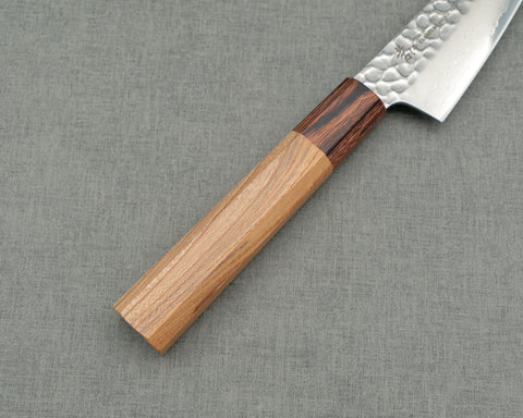 Sakai Takayuki 33 Layers Tsuchime Damascus VG10 150mm Honesuki with Wa-handle