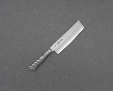 Tojiro Pro DP VG10 165mm Nakiri with Stainless Steel Handle