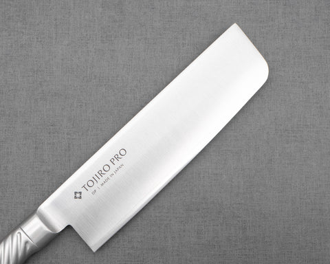 Tojiro Pro DP VG10 165mm Nakiri with Stainless Steel Handle