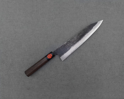 Shigeki Tanaka Aogami #2 Kurouchi Tsuchime 240mm Kiritsuke Gyuto