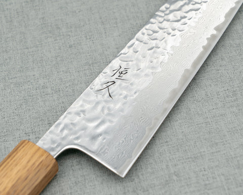 Tsunehisa AUS-10 Tsuchime Damascus Gyuto