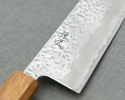 Tsunehisa AUS-10 Tsuchime Damascus 165mm Nakiri