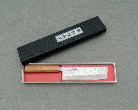 Tsunehisa AUS-10 Tsuchime Damascus 165mm Nakiri
