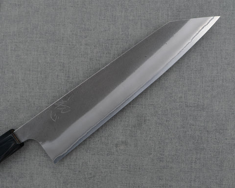 Hatsukokoro / Yoshikane Shirogami #2 Kuro Nashiji 210mm Kiritsuke Gyuto