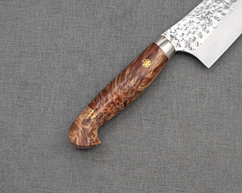 Yu Kurosaki“Senko”R2/SG2 170mm Bunka 帶楓木手柄