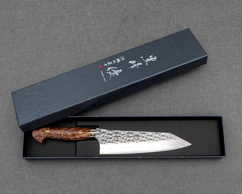 Yu Kurosaki“Senko”R2/SG2 170mm Bunka 帶楓木手柄