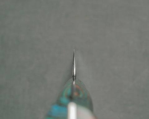 Yu Kurosaki "Senko" R2/SG2 130mm Kiritsuke Petty with Turquoise Timber Handle