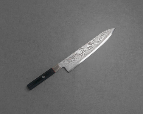Mcusta Zanmai "Hybrid Splash" Damascus 240mm Gyuto