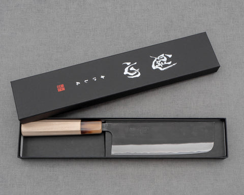 Kaishin Aogami #2 Kurouchi Kasumi 165mm Nakiri