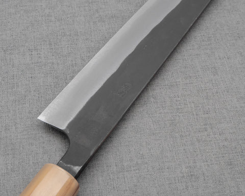 Kaishin Aogami #2 Kurouchi Kasumi 240mm Sujihiki