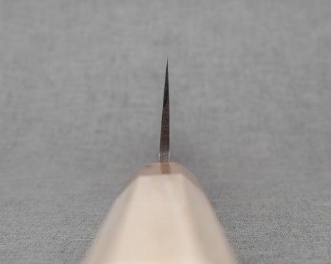 Kaishin Ginsan (Silver #3) Damascus 165mm Santoku