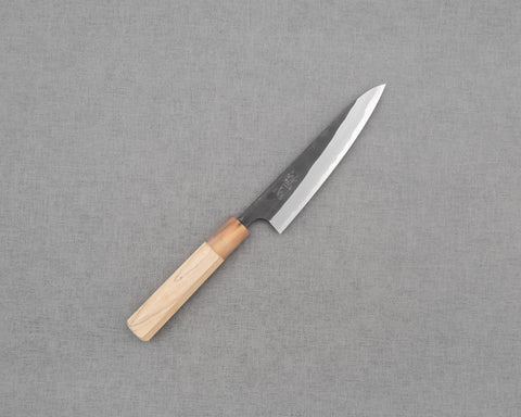 Kaishin Shirogami #2 Kurouchi Kasumi 135mm Petty