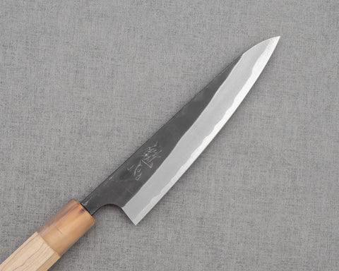 Kaishin Shirogami #2 Kurouchi Kasumi 135mm Petty