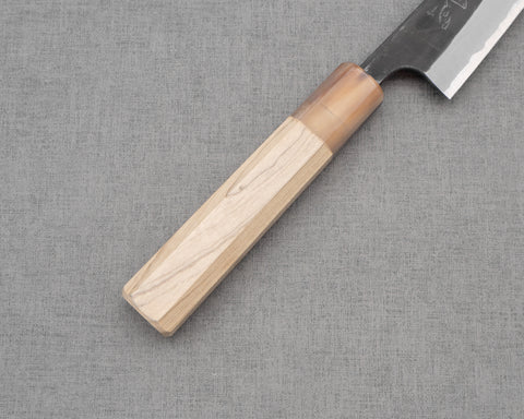 Kaishin Shirogami #2 Kurouchi Kasumi 135mm Petty