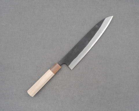 Kaishin Shirogami #2 Kurouchi Kasumi 240mm Gyuto