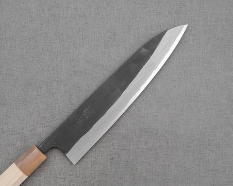 Kaishin Shirogami #2 Kurouchi Kasumi 240mm Gyuto