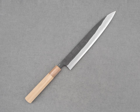 Kaishin Shirogami #2 Kurouchi Kasumi 240mm Sujihiki