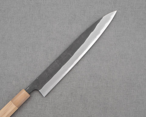 Kaishin Shirogami #2 Kurouchi Kasumi 240mm Sujihiki