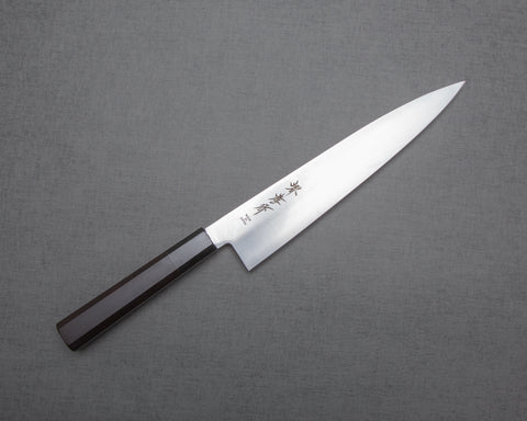 "Burrfection Knife" Sakai Takayuki by Ryky AUS8 240mm Gyuto with Buffalo Horn Handle