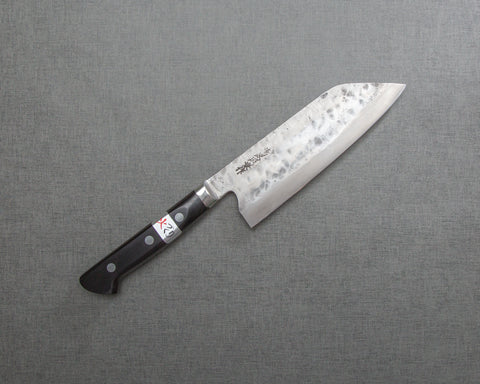 Teruyasu Fujiwara "Maboroshi no Meito" Shirogami #1 Tsuchime Nashiji Santoku